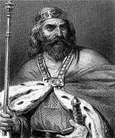 ภาพเหมือนของพระเจ้ารูดอล์ฟแห่งฝรั่งเศส ผู้มีความขัดแย้งกับแอร์แบร์ที่ 2