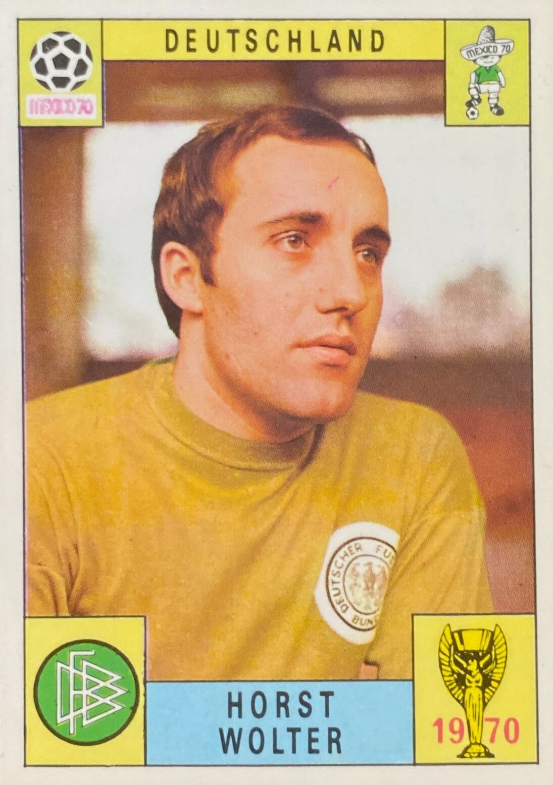 1970년 FIFA 월드컵에 출전한 호르스트 볼터