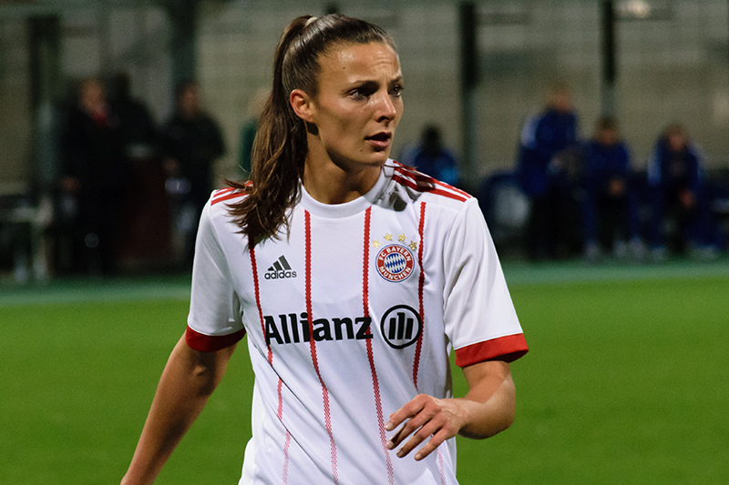 2017년 바이에른 뮌헨 소속의 루치에 본코바