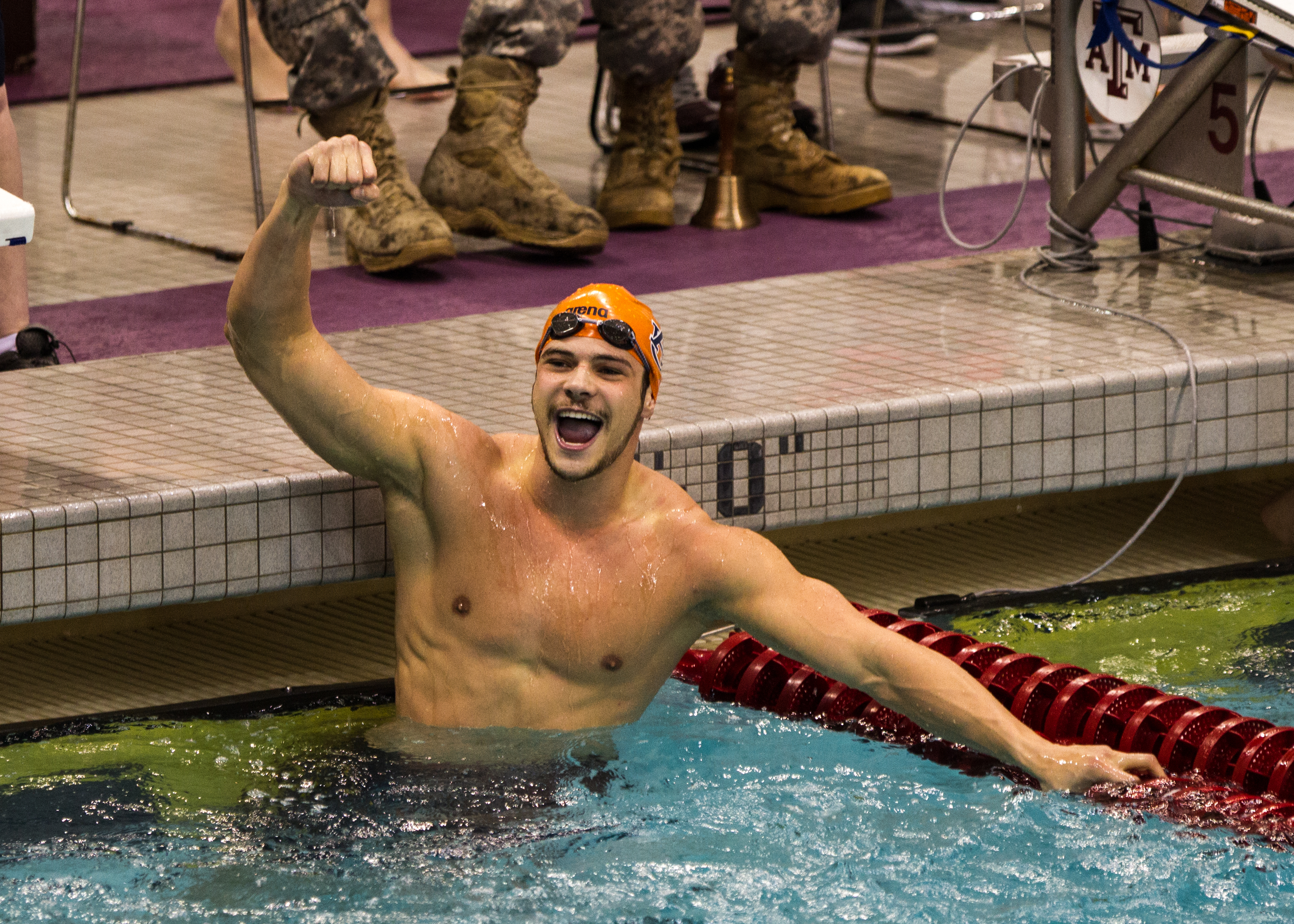 Marcelo Chierighini competing at the SEC Championships in 2013.