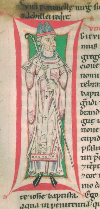 Potret Gregorius VII abad ke-11
