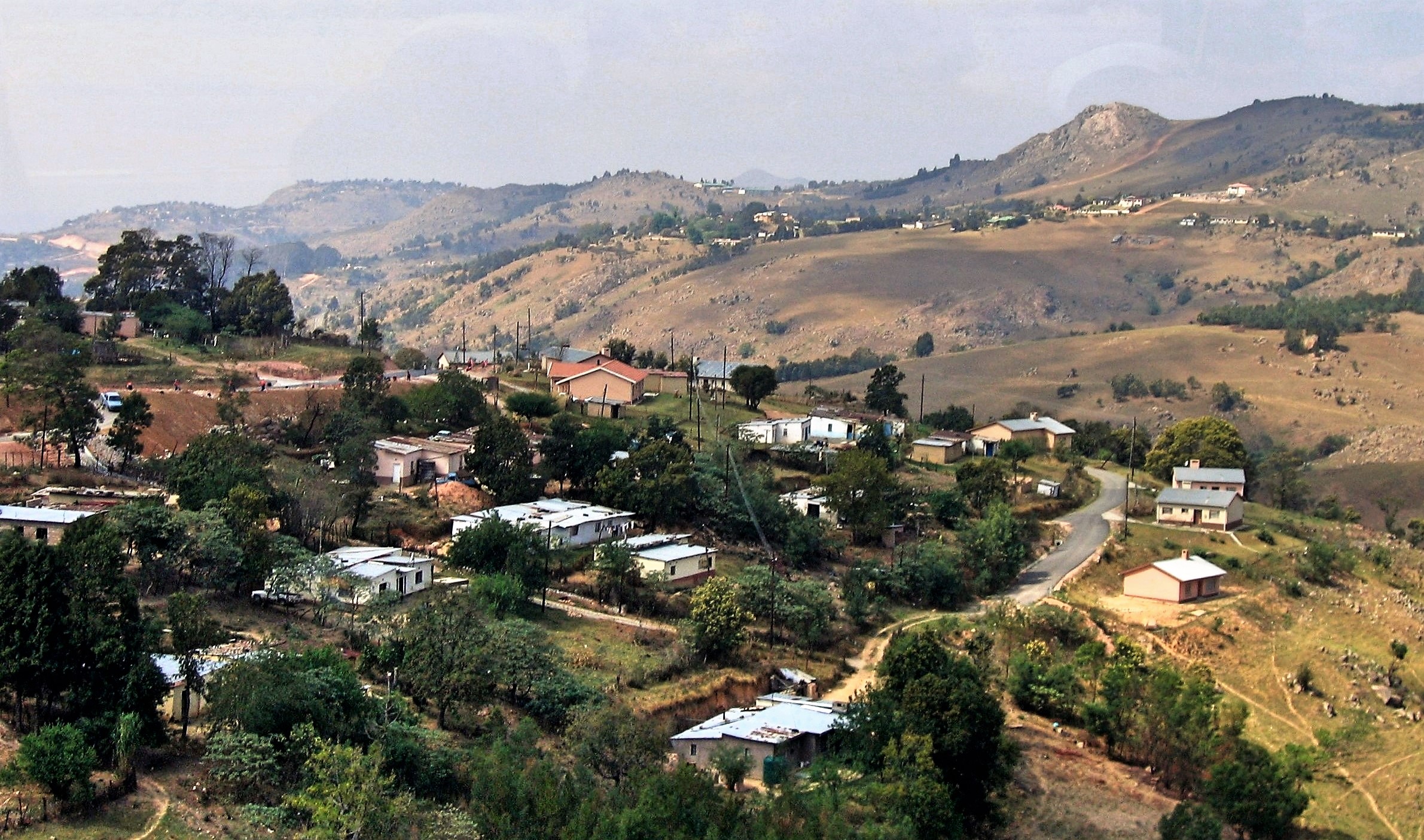 Manzini, Eswatini's largest urban center and economic hub.