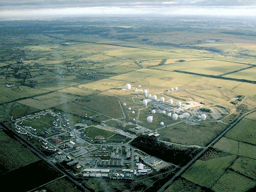 RAF Menwith Hill의 항공 사진