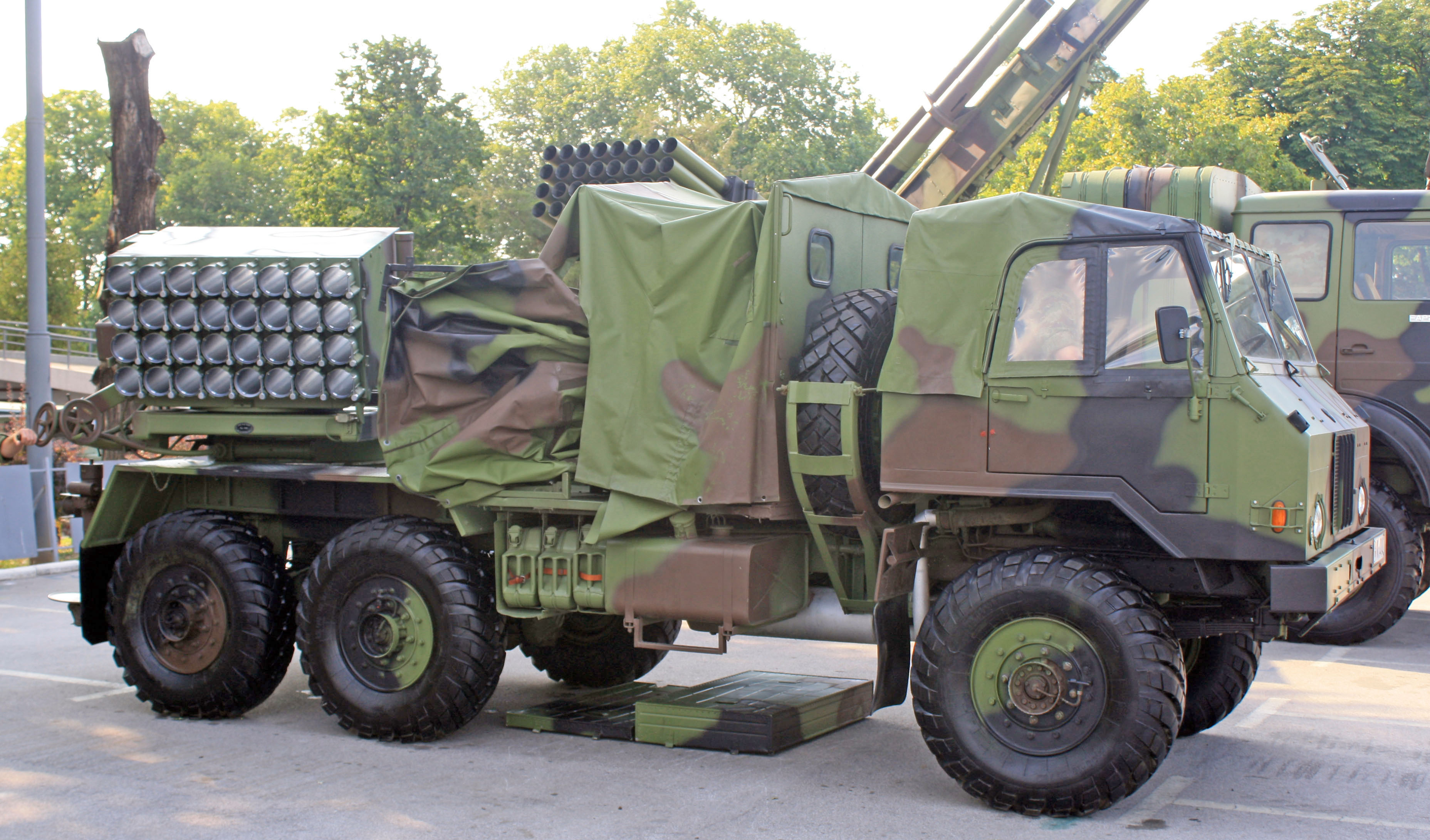 크로아티아군은 M-63 플라멘 <a href=