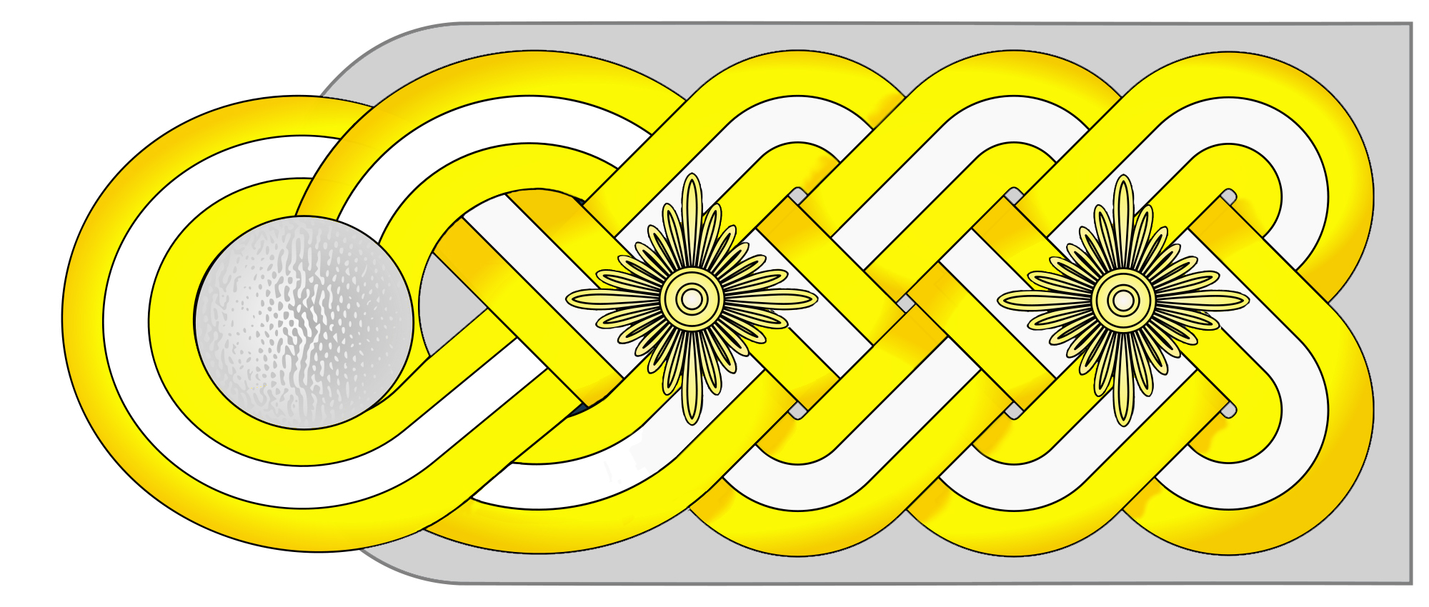 무장친위대 상급집단지도자 견장