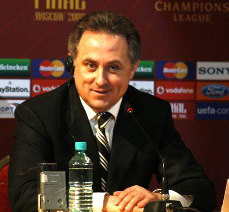 Vitaly Mutko vào năm 2008.