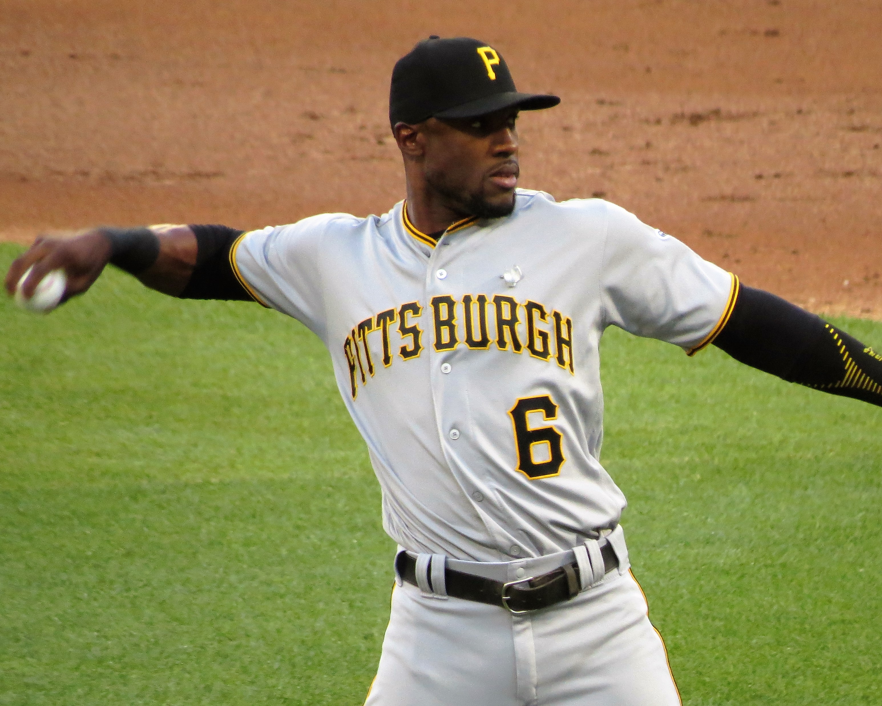 Marte with the Pirates in 2016