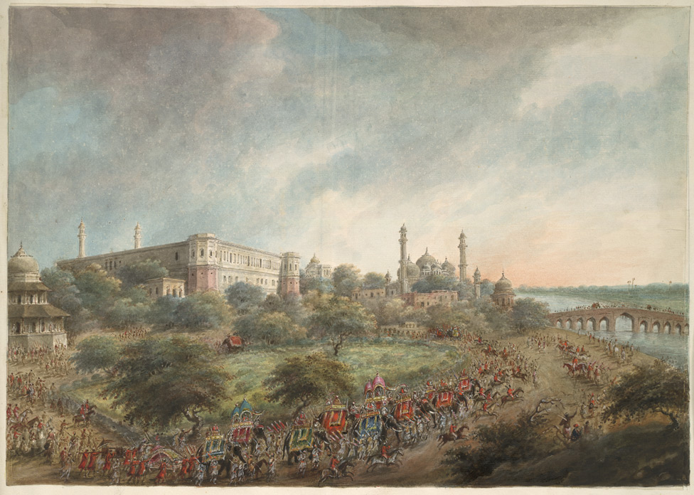 1814년 코끼리 등에 탄 <a href=