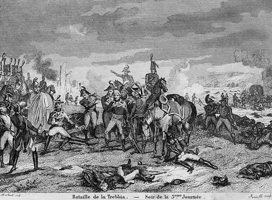 트레비아 전투 – 3일째 저녁