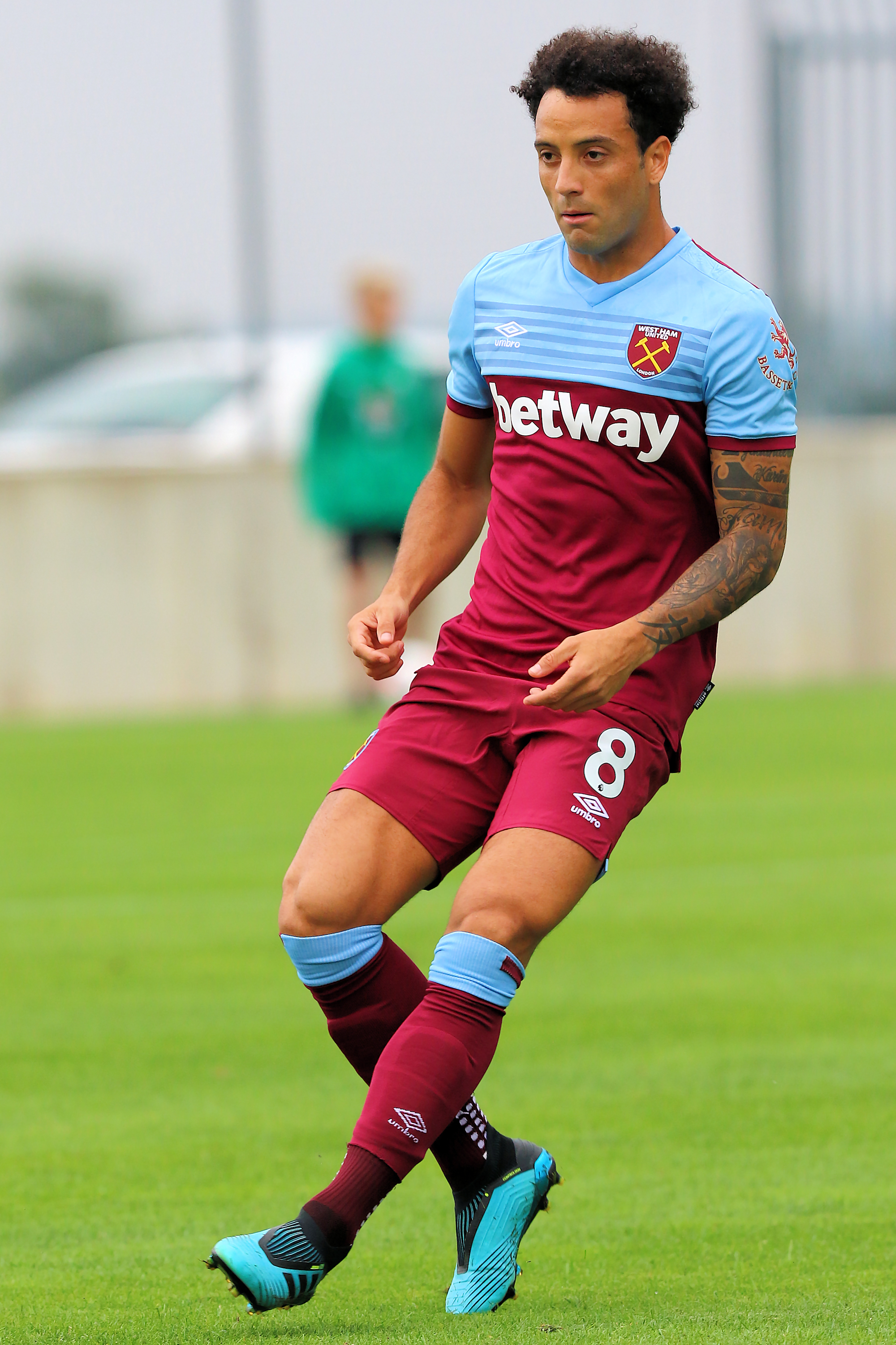 Felipe Anderson playing for West Ham in 2019