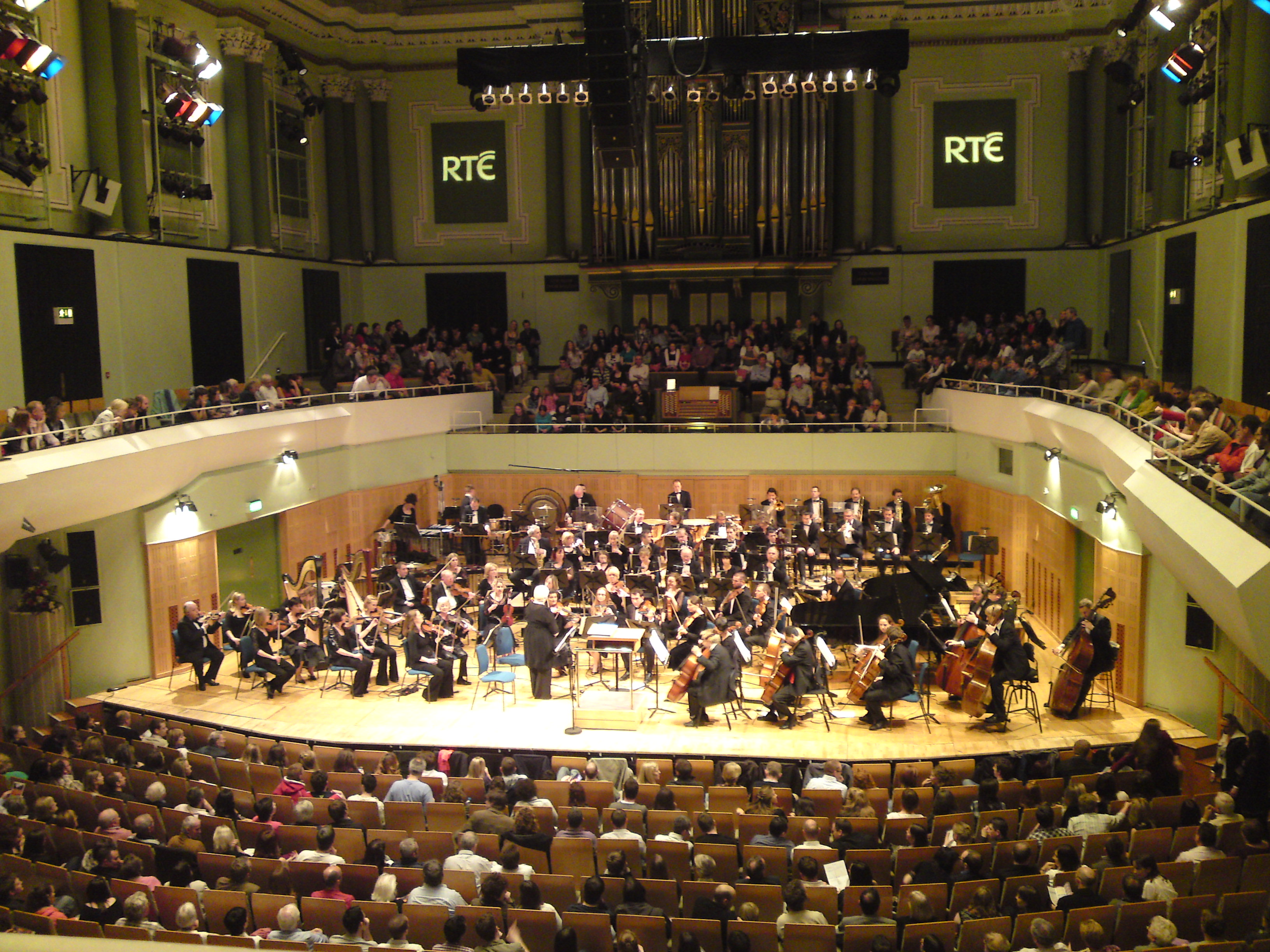 The RTÉ Concert Orchestra at the National Concert Hall, Dublin.