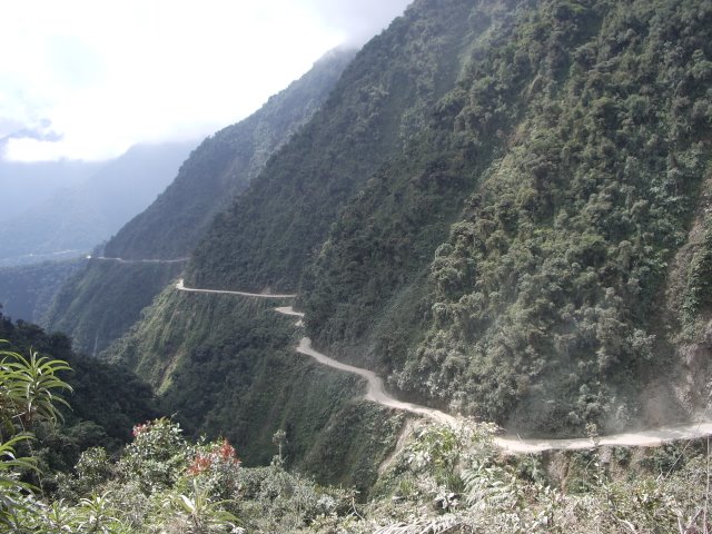 The Yungas Road, notoriously known as the 
