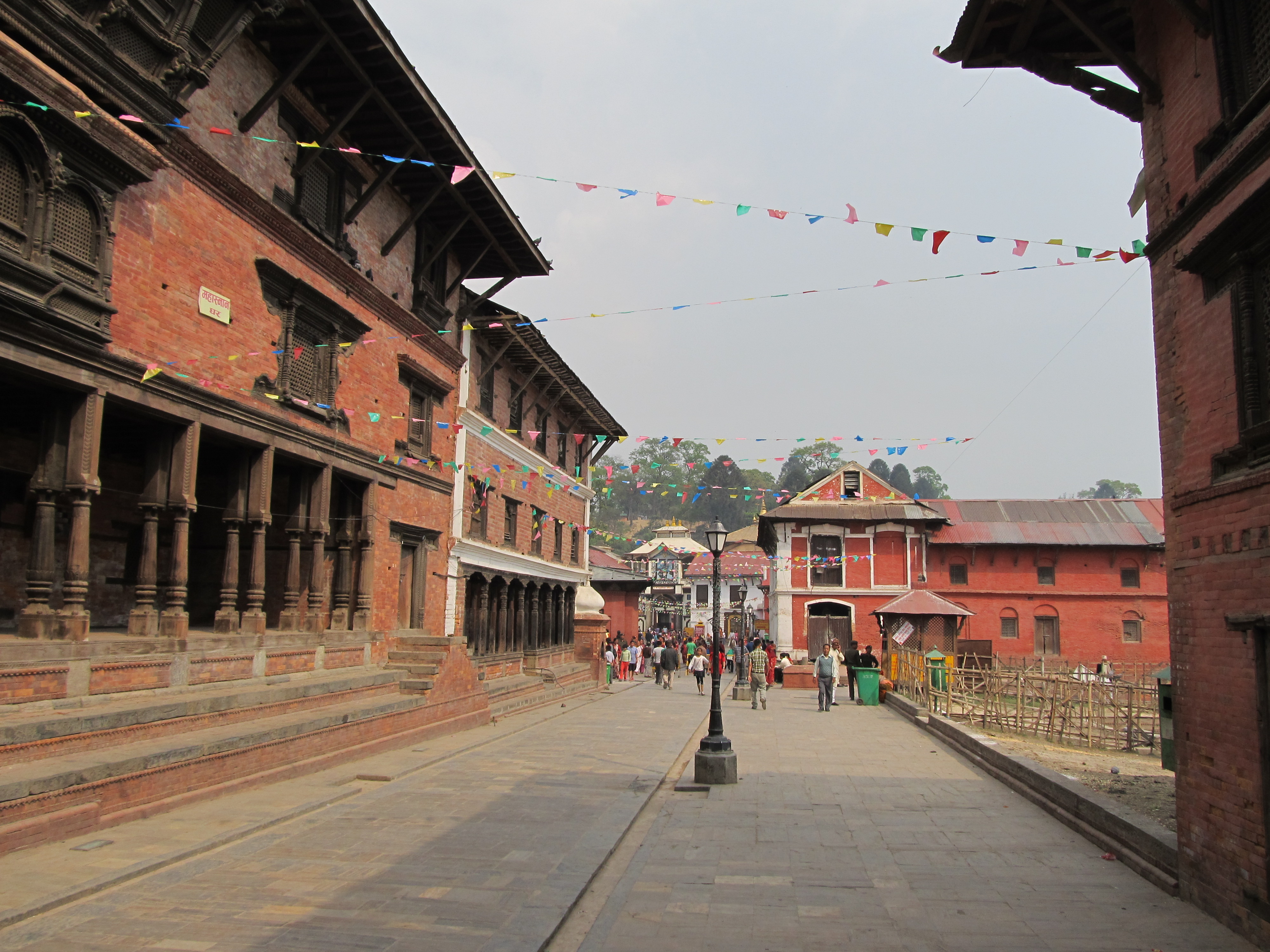 Bangunan tradisional di ibu negara Kathmandu