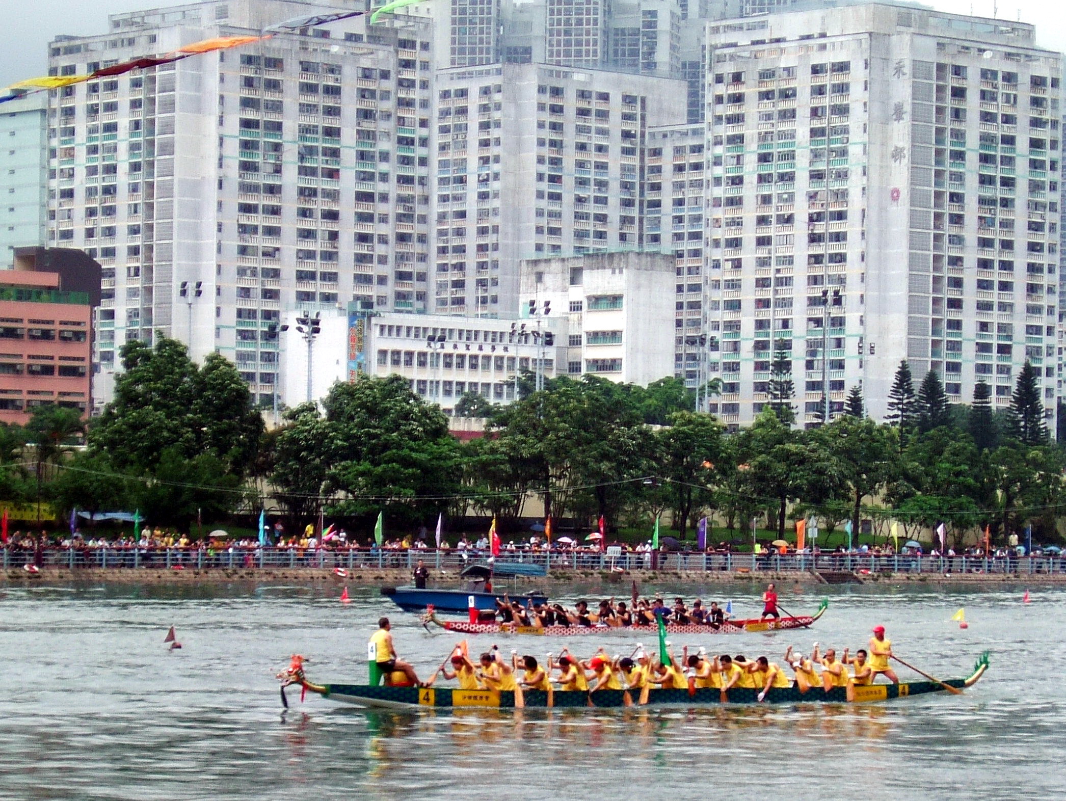 Dragon boat racing is a traditional Chinese sport popular during festivals.