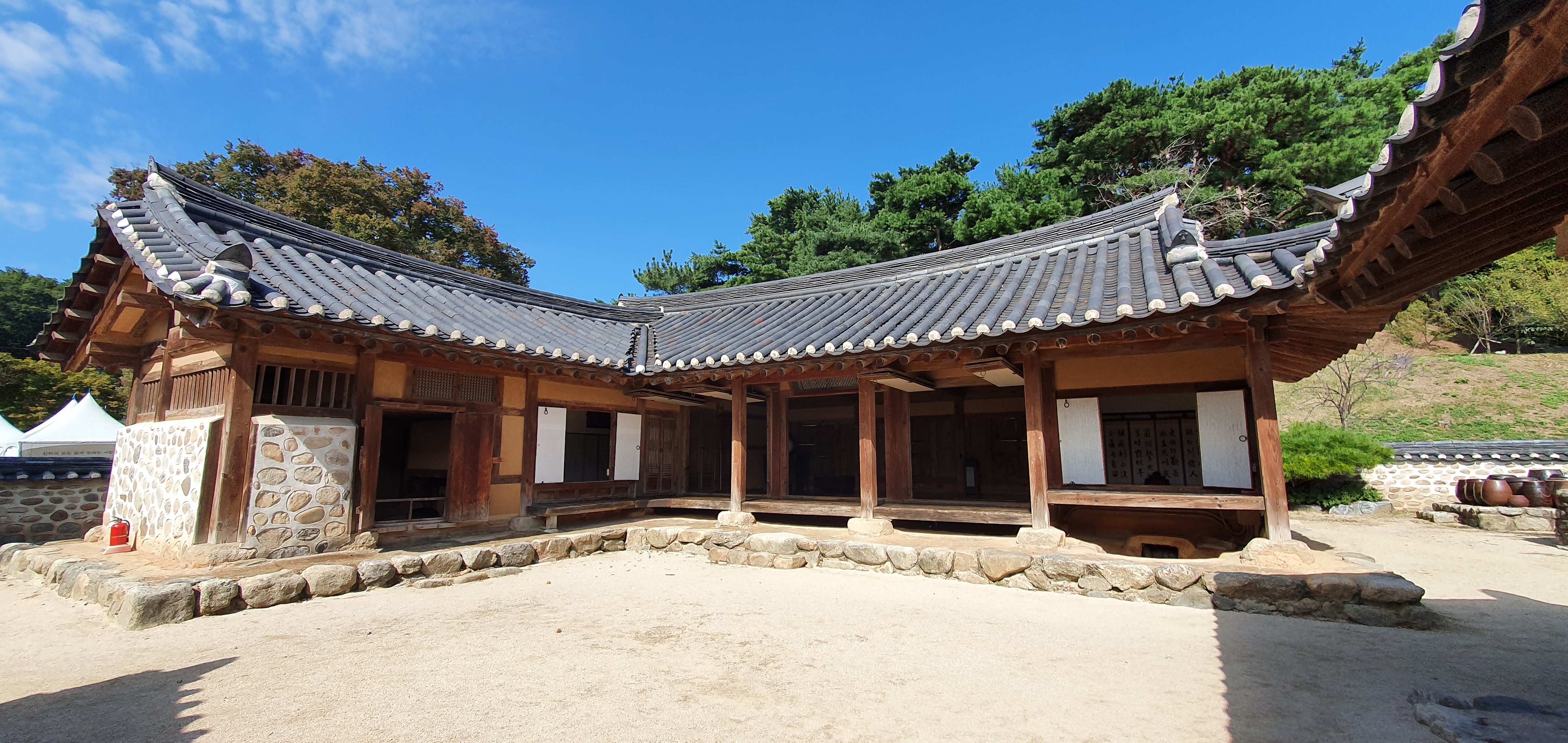 정약용의 생가 내부 모습