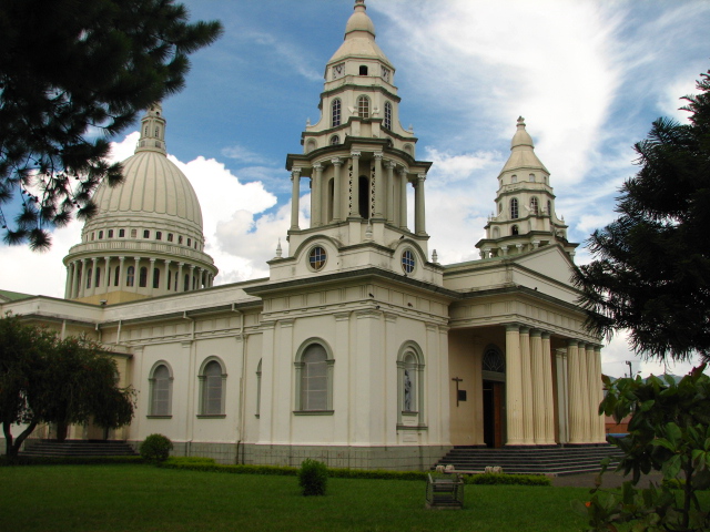 Church in Desamparados, a densely populated canton south of San José.