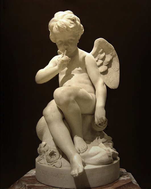 Cupid yang Mengancam (Amour menaçantBahasa Prancis), yang asli berada di Rijksmuseum, Amsterdam.