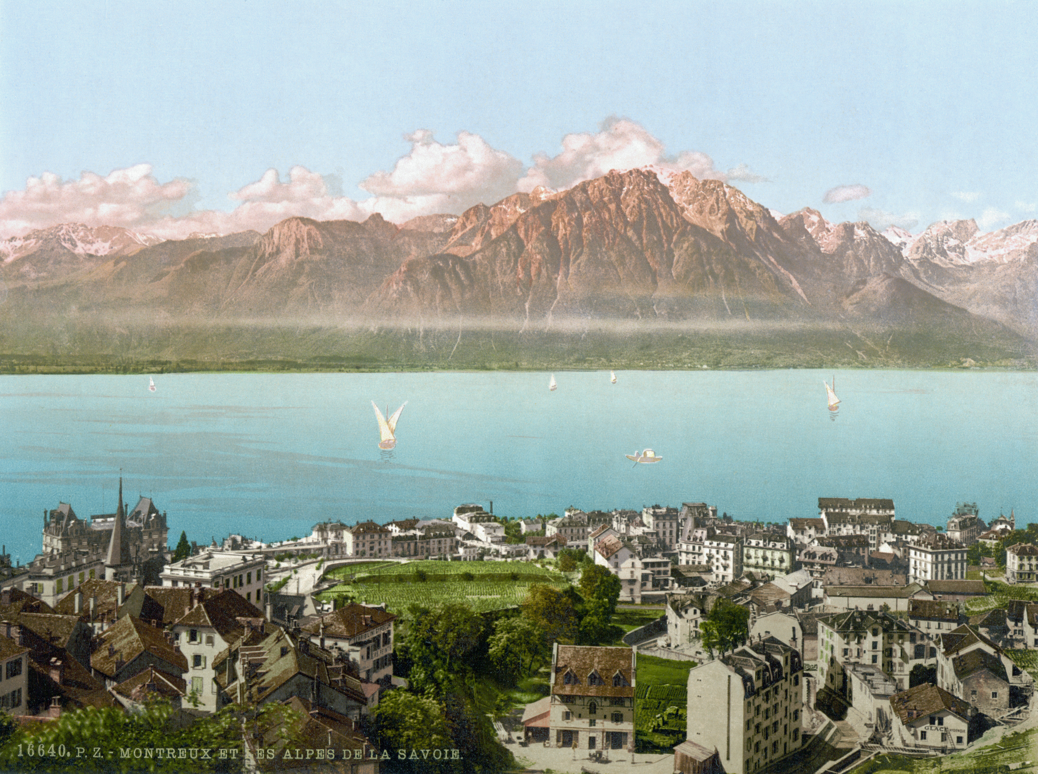 Montreux, Switzerland, tempat Szigeti menghabiskan tahun-tahun akhirnya.