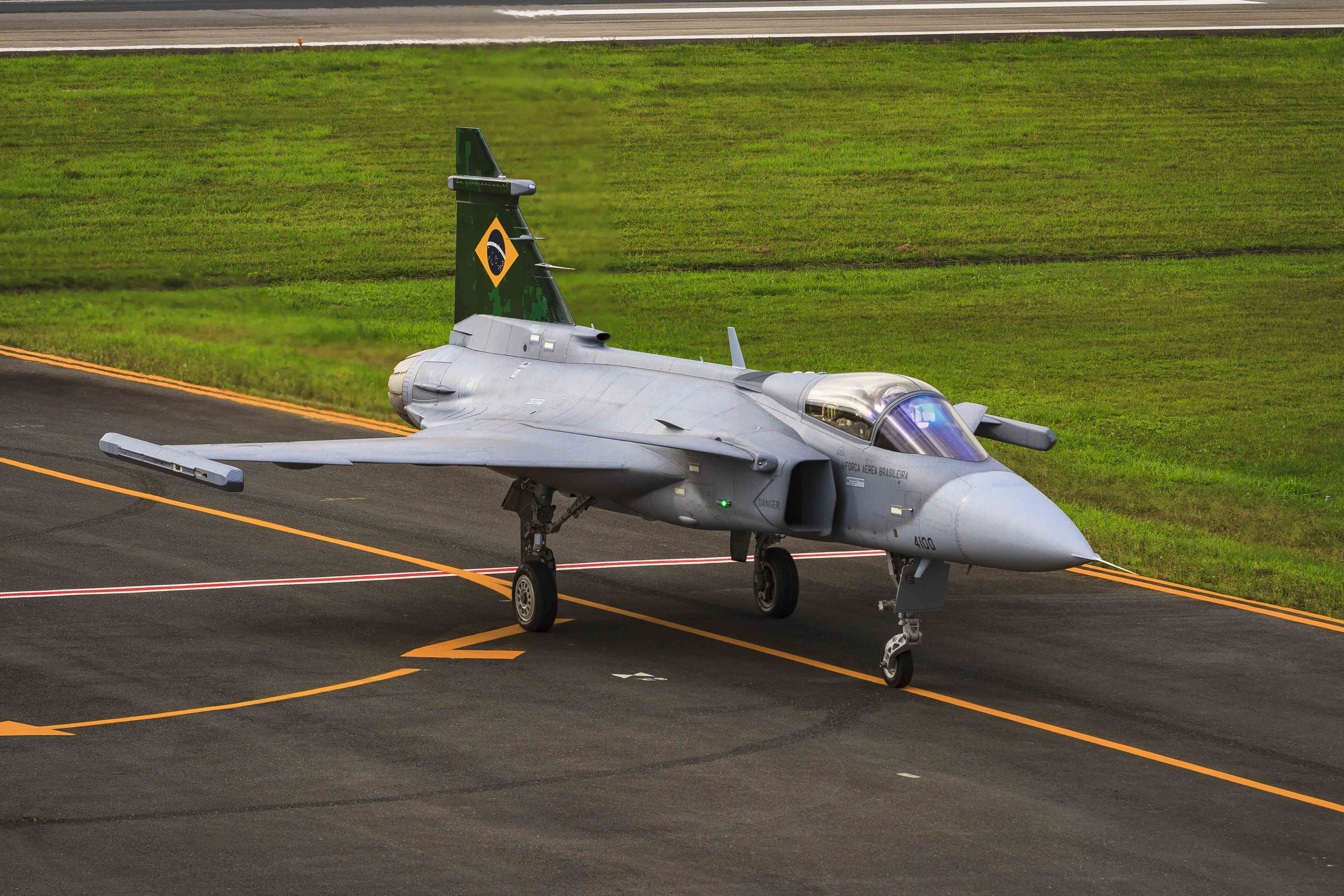Brazilian Air Force Saab Gripen NG.