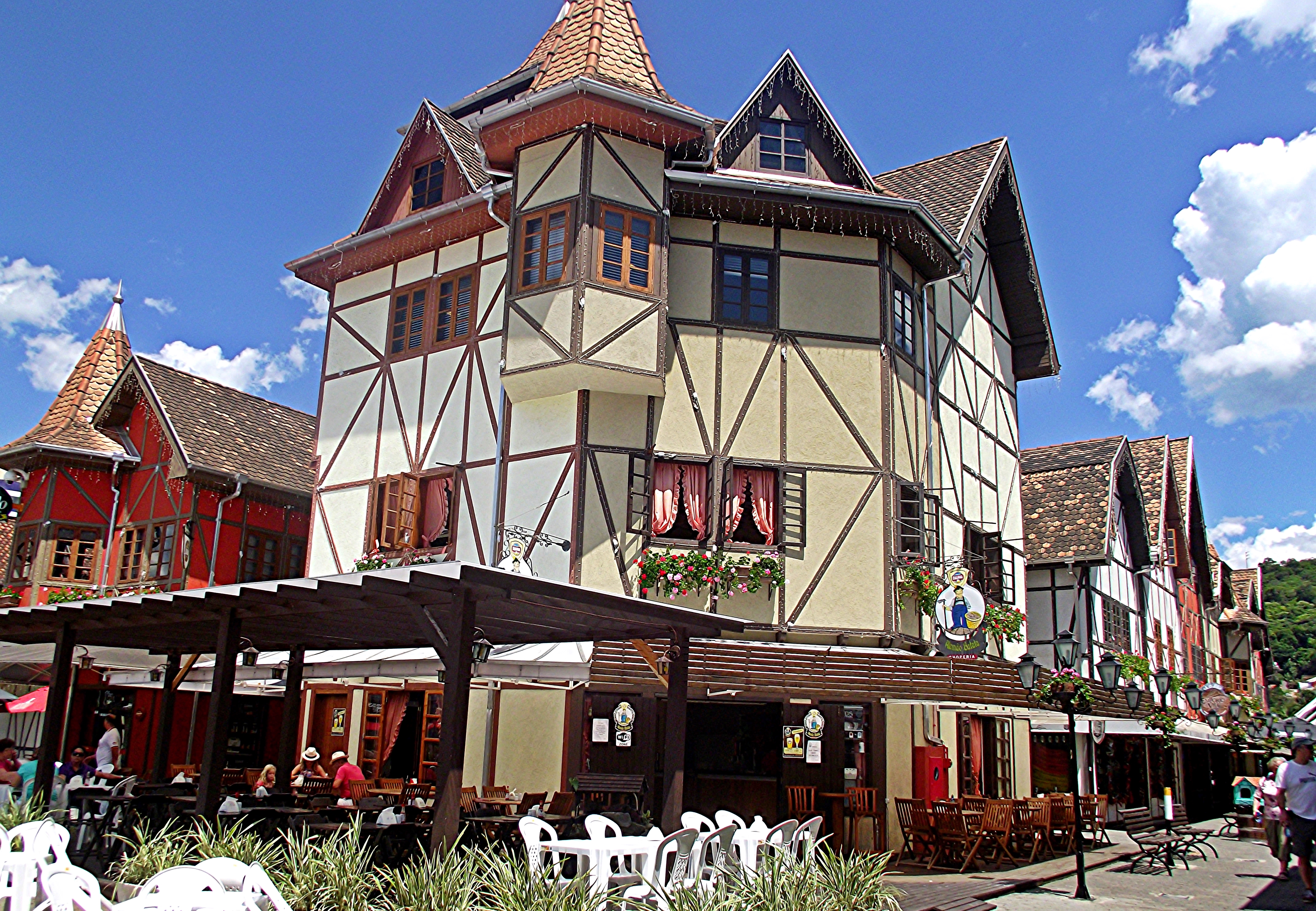 Pomerode, Santa Catarina, where the East Pomeranian is the second language (see Brazilian German).