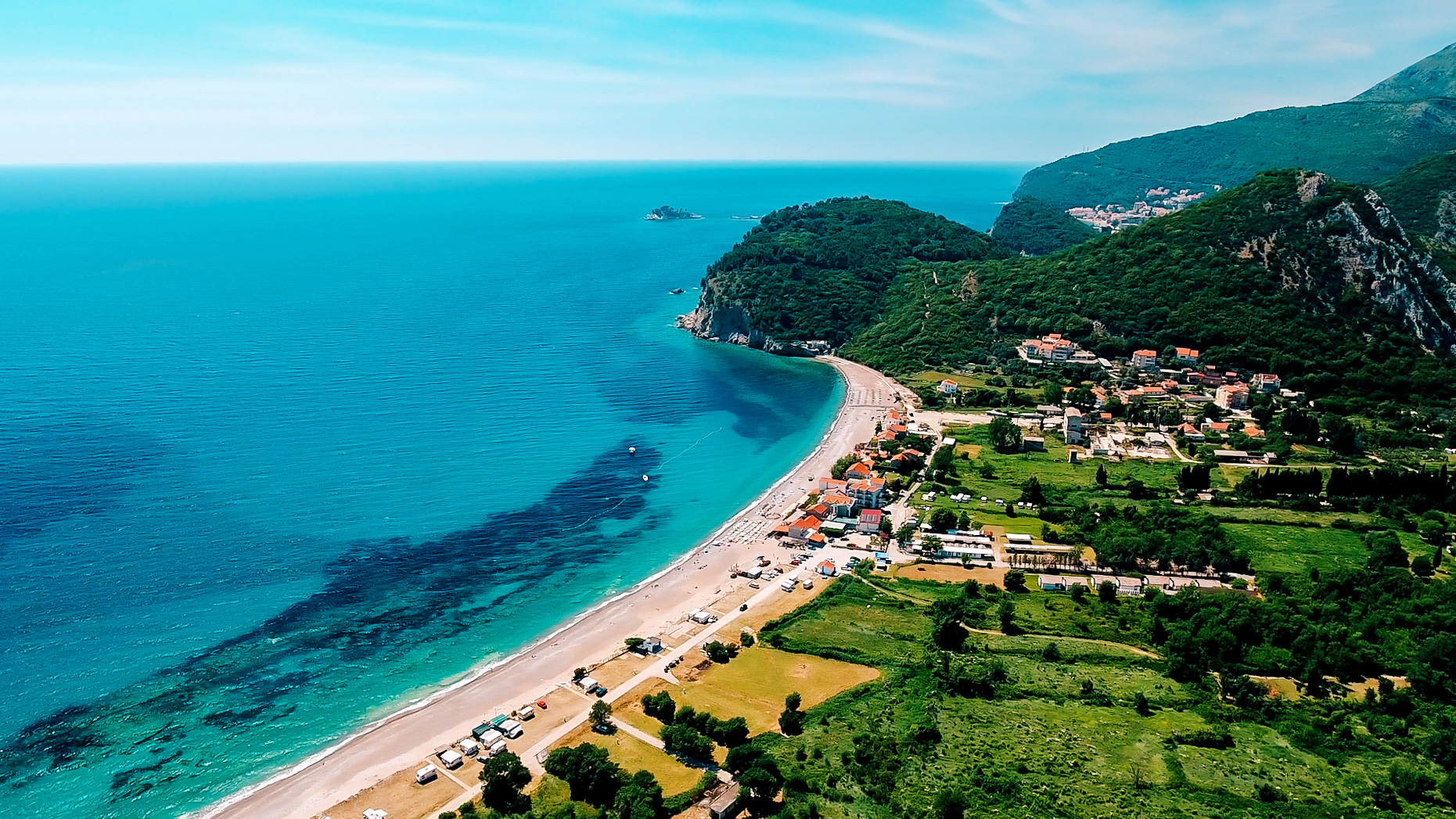 Pantai Montenegro, pantai Buljarica