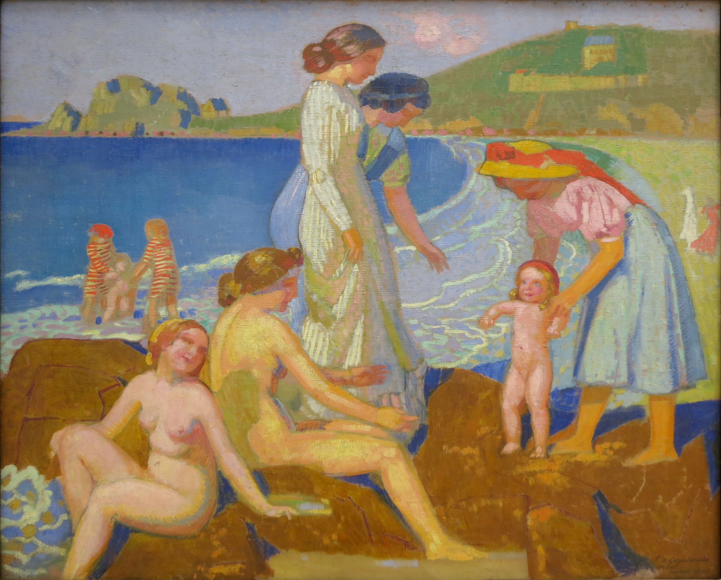 페로스기레크의 목욕하는 사람들 (1912)