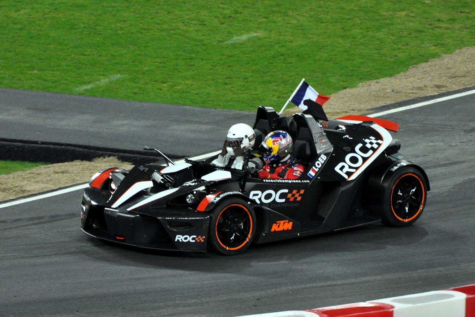 โลบขับรถ KTM X-Bow ในการแข่งขันเรซออฟแชมเปียนส์ ปี 2008