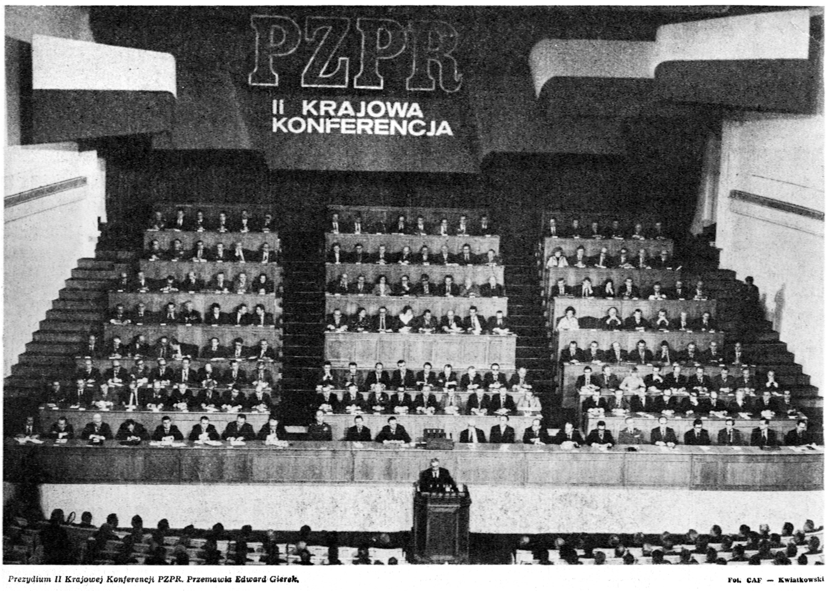 Edward Gierek và các cộng sự vào năm 1978.