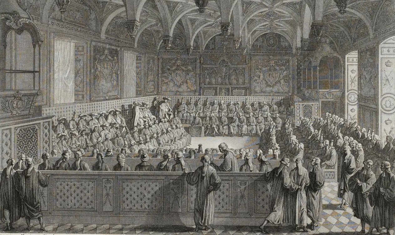 King Louis XVI on November 19, 1787, as depicted in the Museum of the French Revolution.