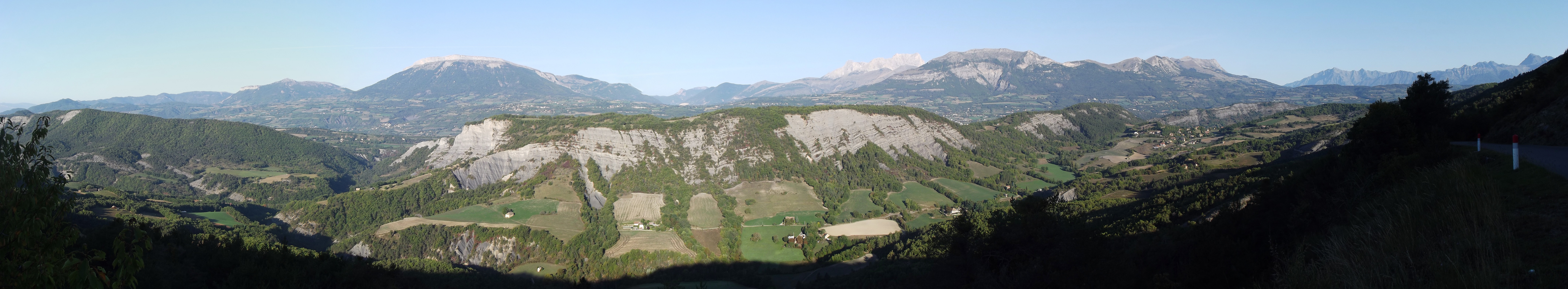 Southeast of the commune of Gap