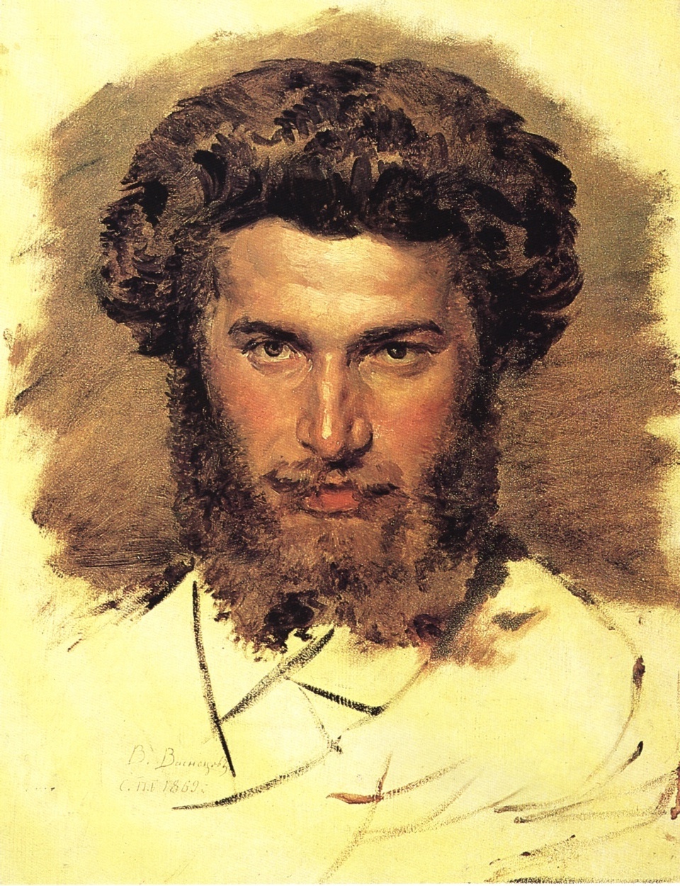 Portrait of Arkhyp Kuindzhi, 1869