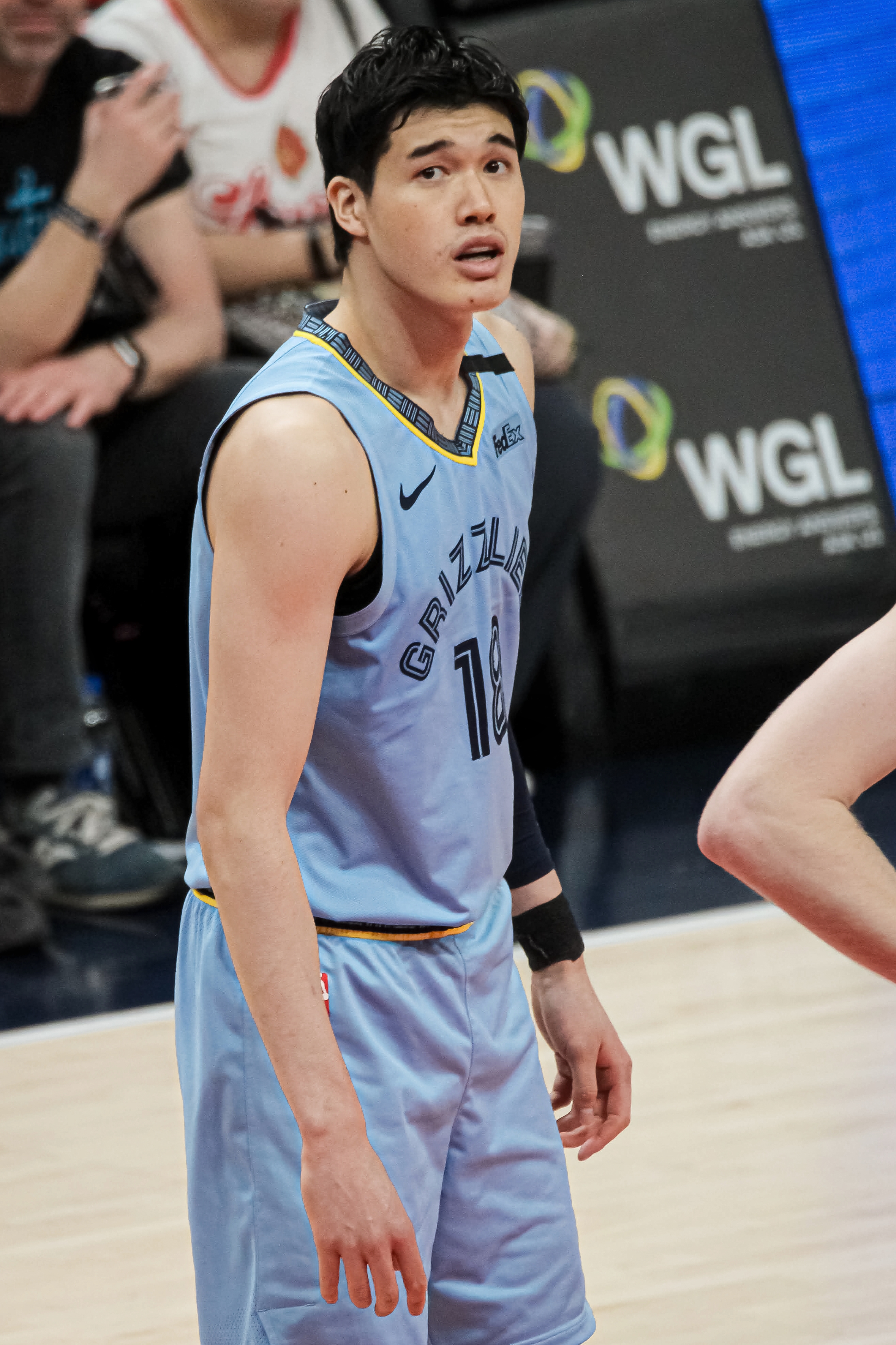 Watanabe saat bersama Memphis Grizzlies (2020).