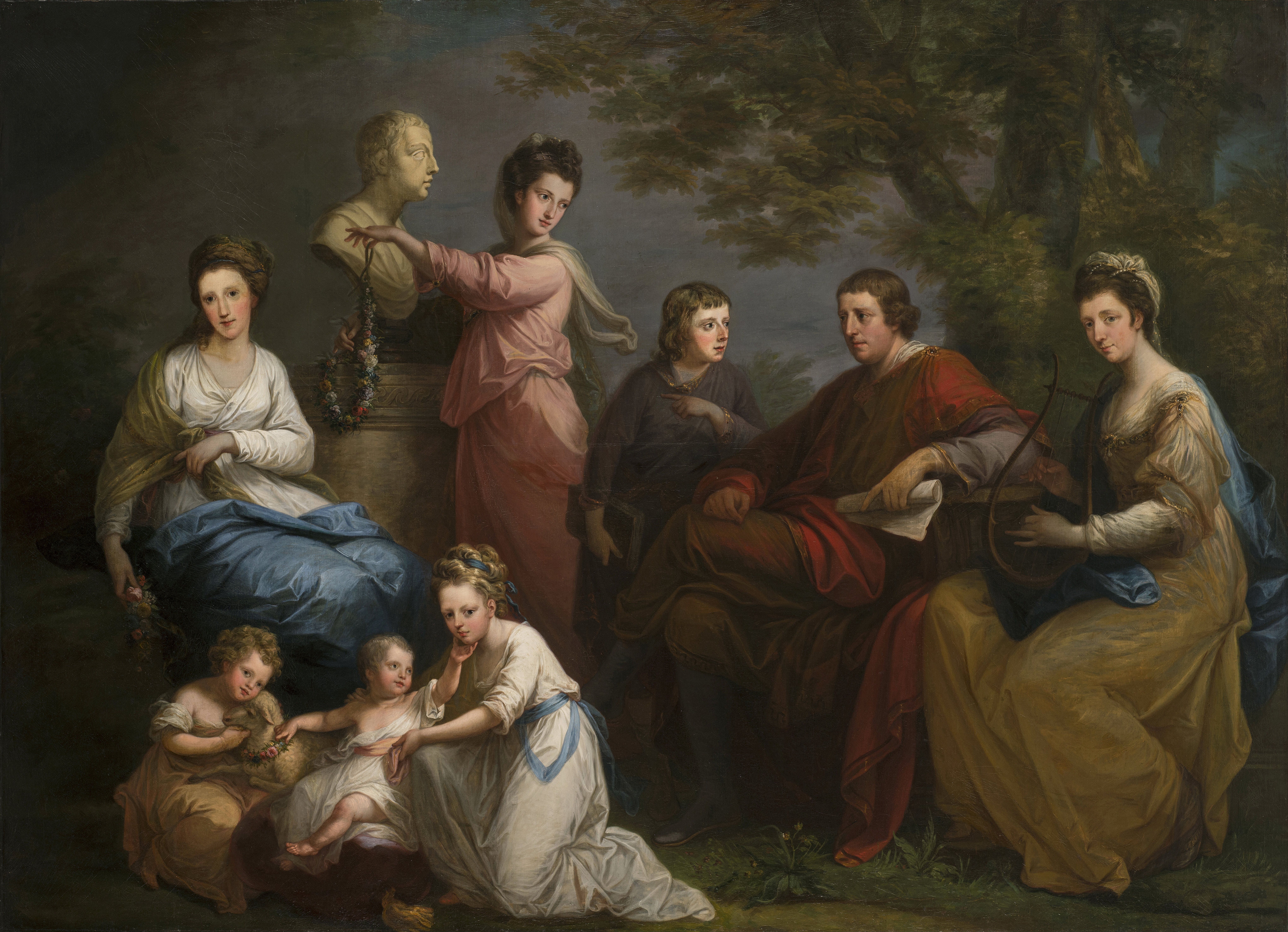 Gower's Family (1772) by Angelica Kauffman.