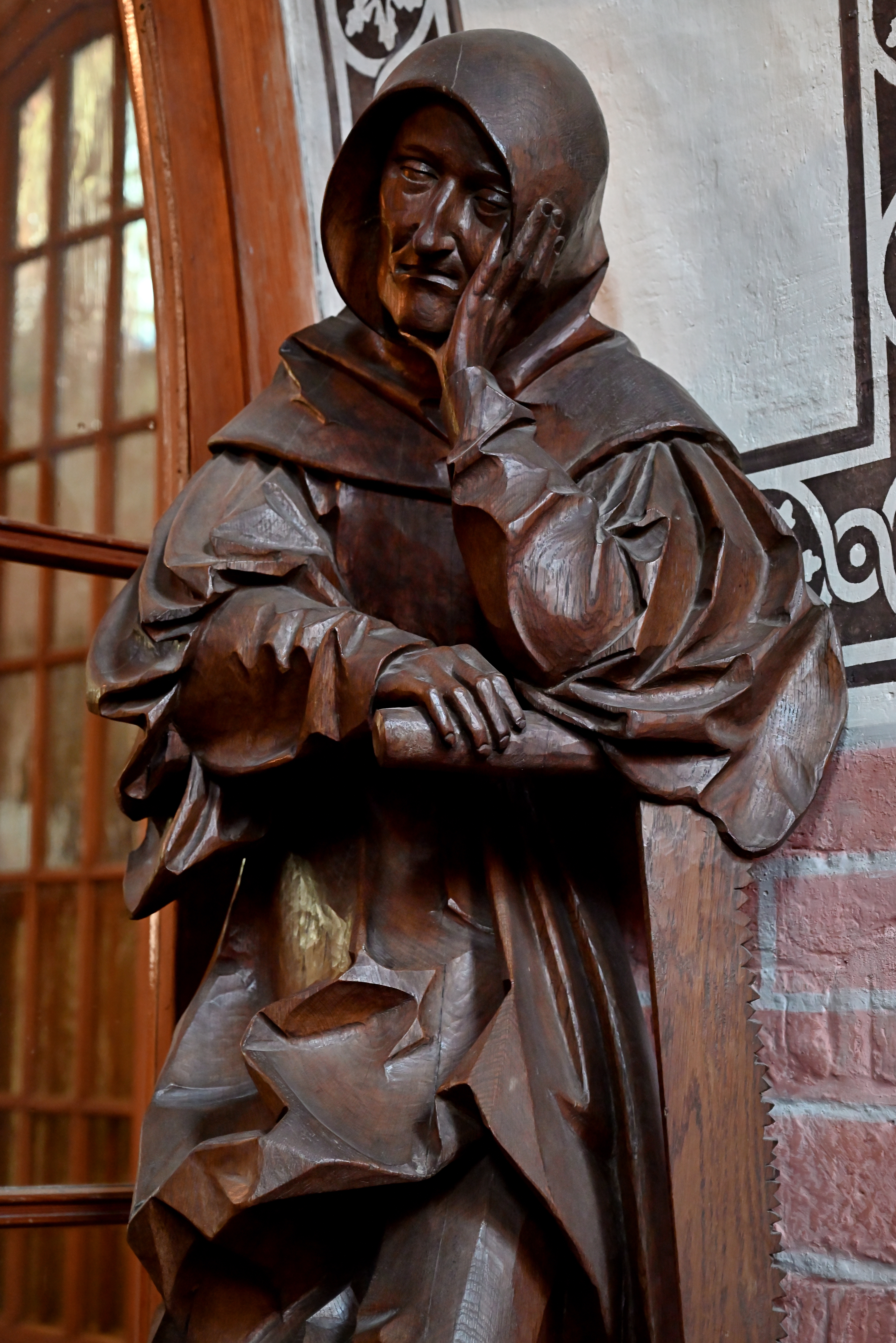Simon si Zealot oleh Claus Berg (sekitar 1470-1532) di Katedral Güstrow.