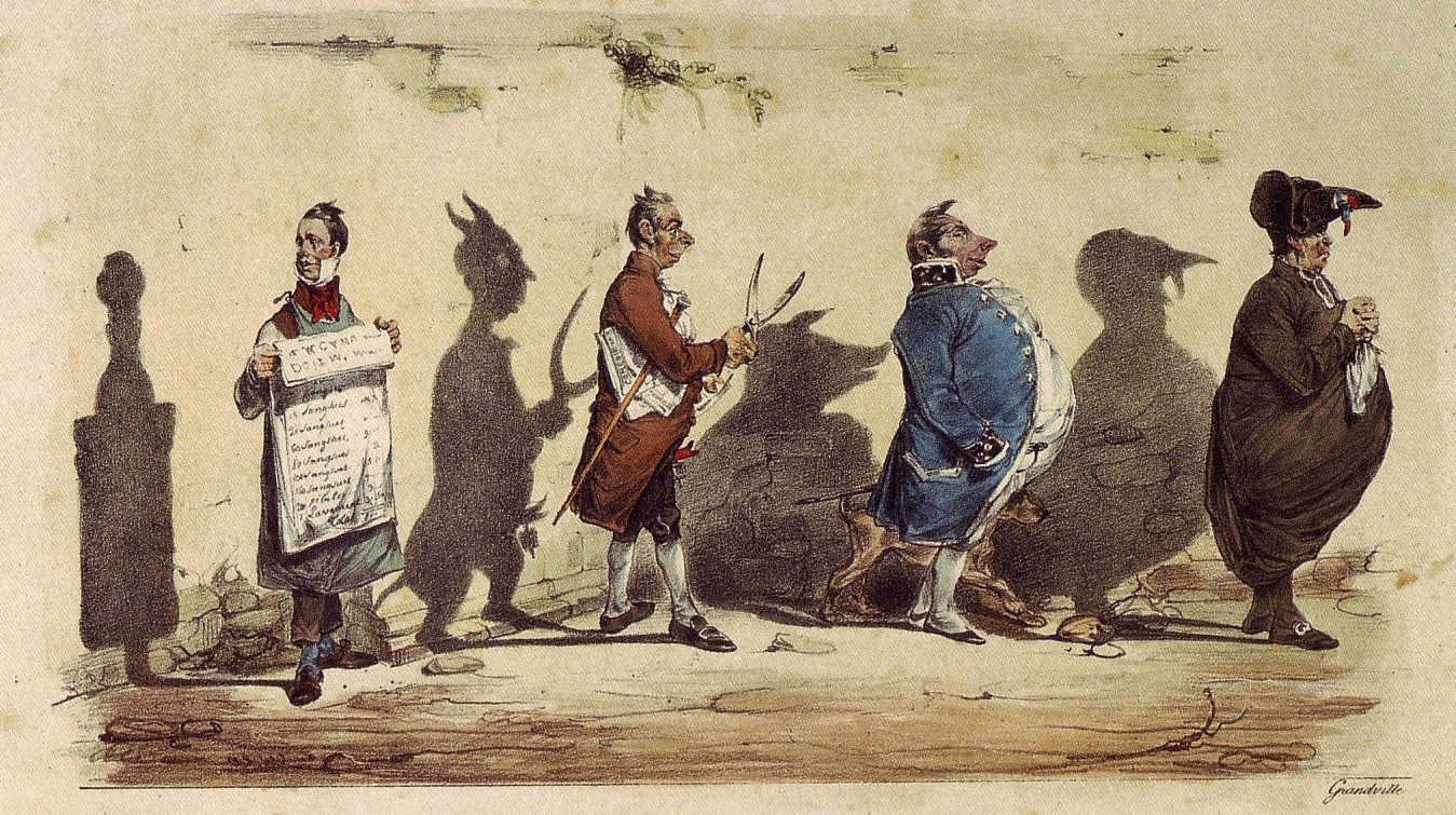 『影』、1830年