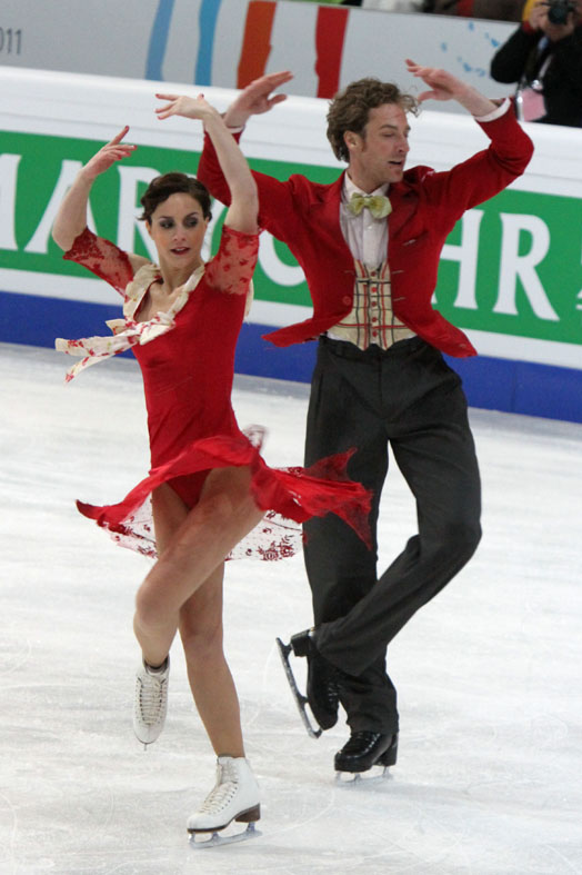 2011年ヨーロッパ選手権でのペシャラとブルザ
