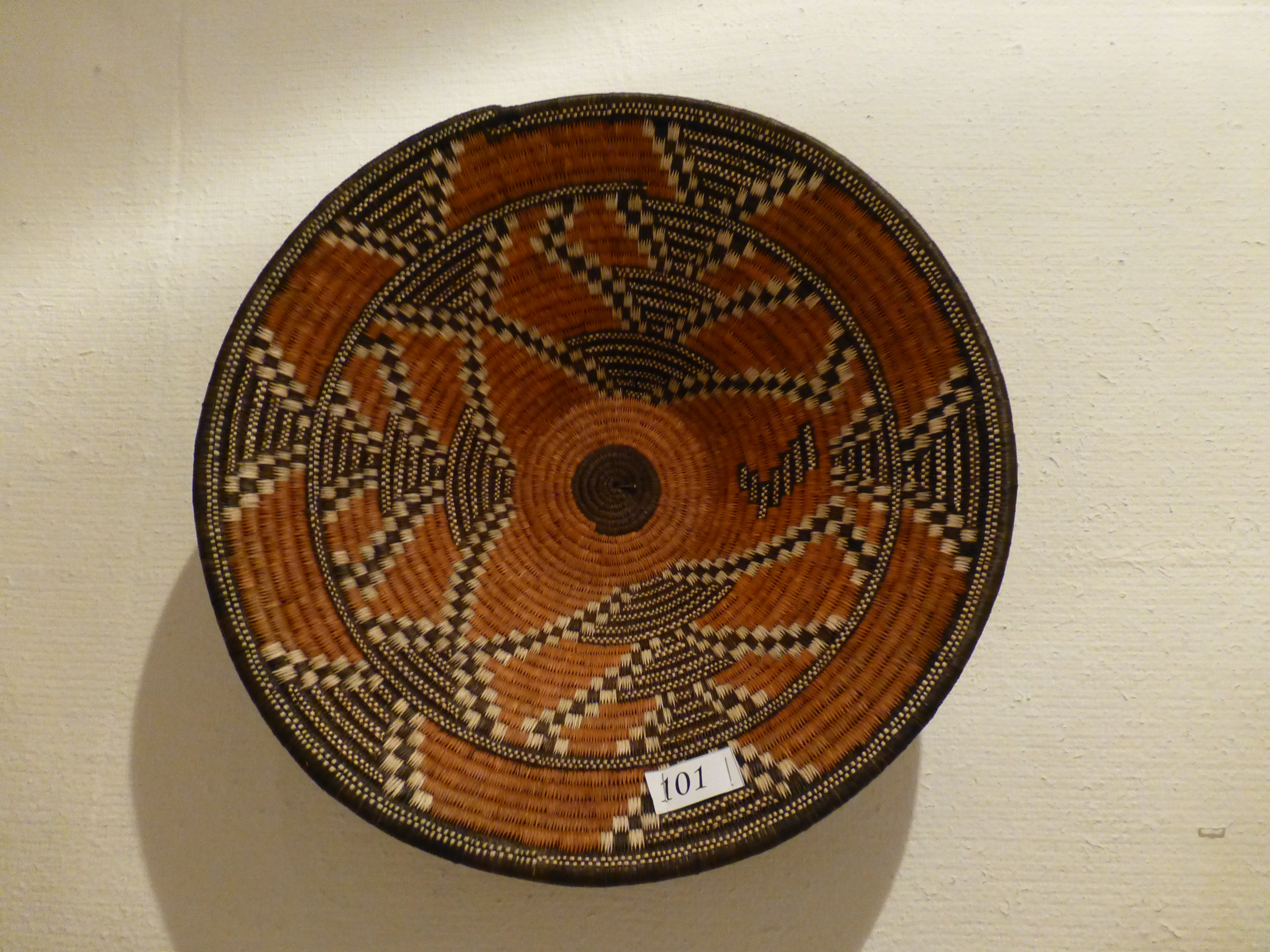 Bakul tradisional Tswana.
