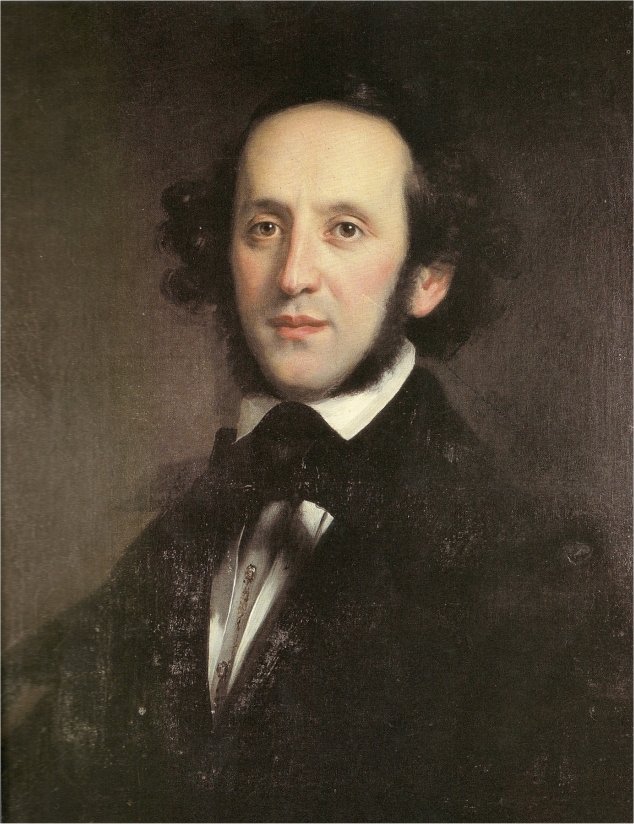 1846년의 펠릭스 멘델스존 (1809년 - 1847년)