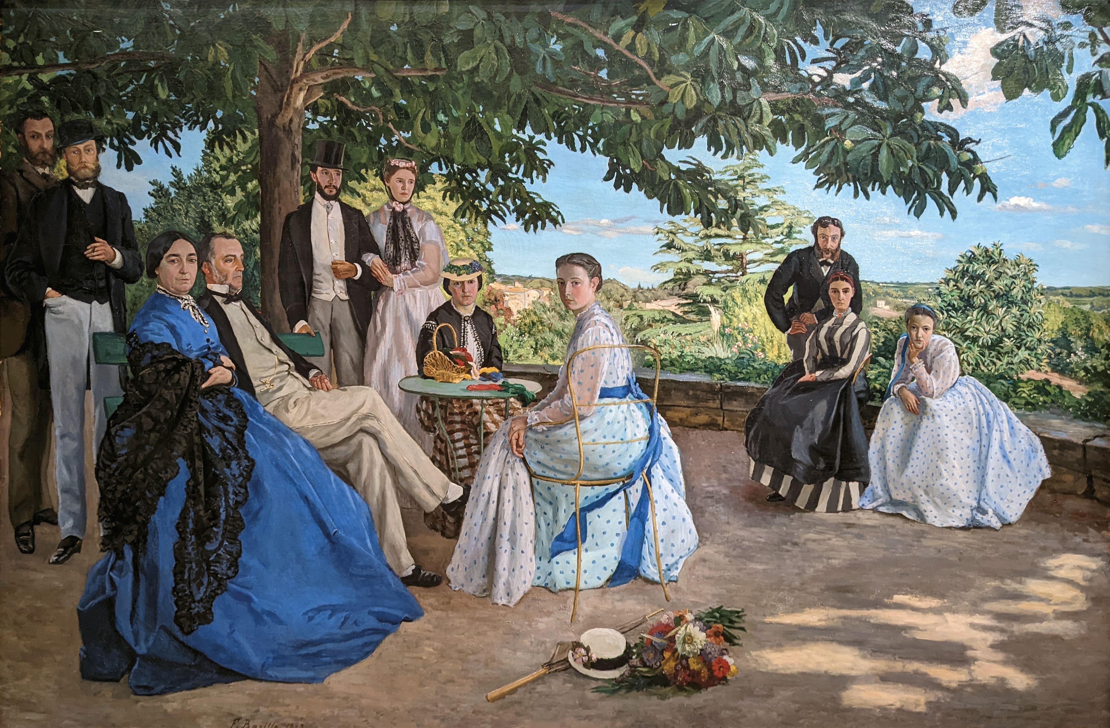 The Family Reunion, c. 1867, Musée d'Orsay, Paris.