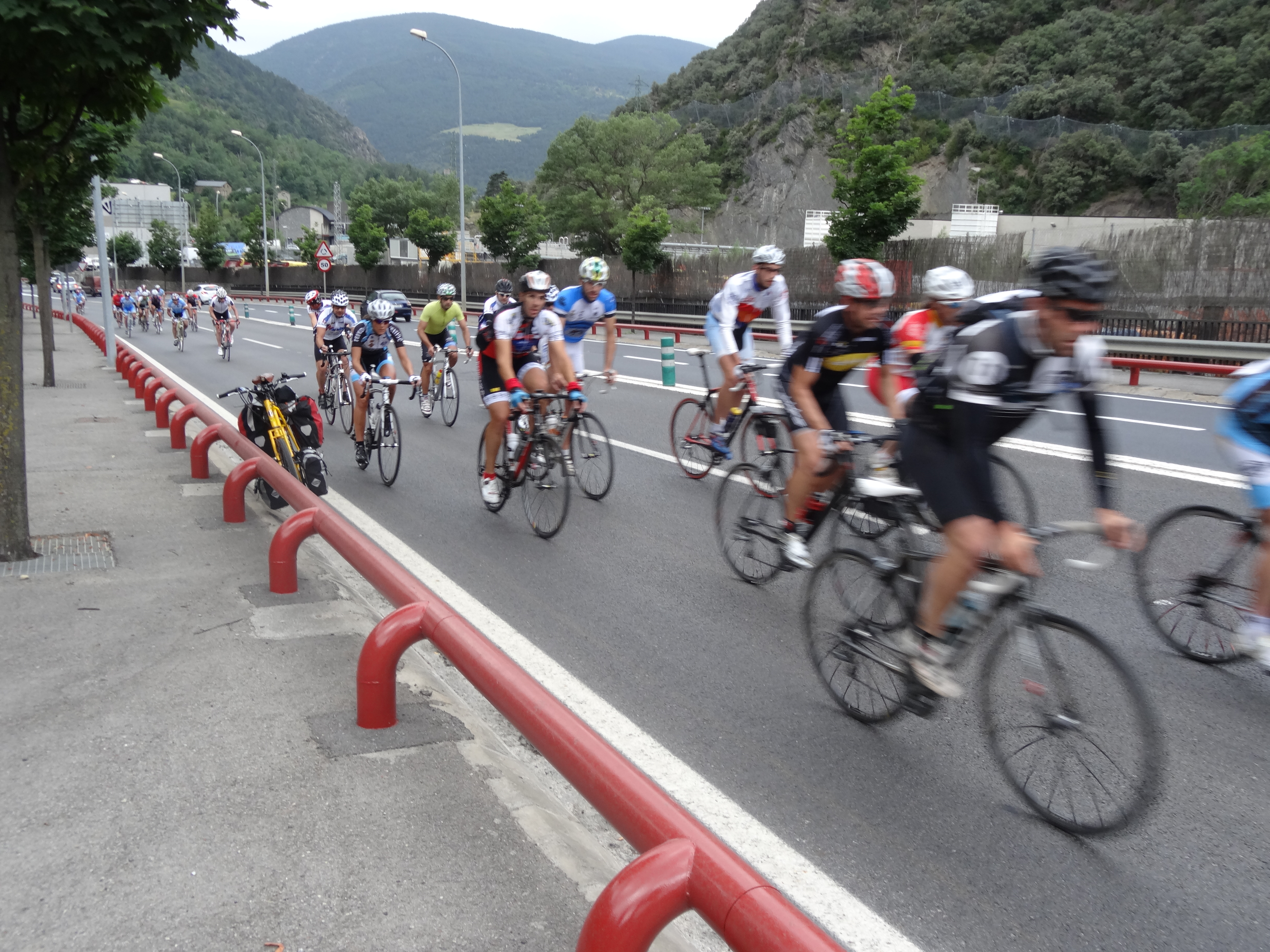 Volta als Ports d'Andorra, tur sepeda jalan raya nasional