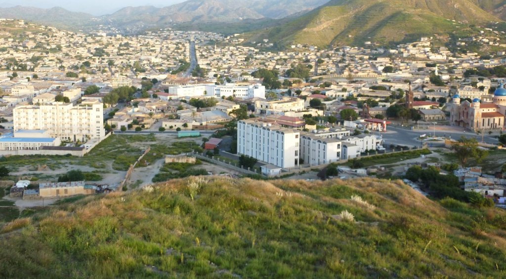 Keren, the second-largest city. Pop. approx. 120,000