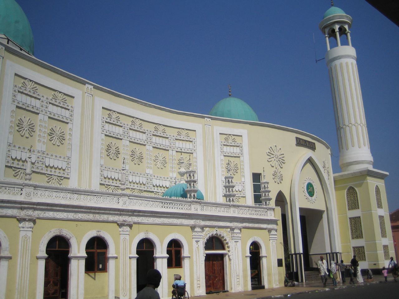 Một nhà thờ Hồi giáo ở trung tâm thành phố Maputo.