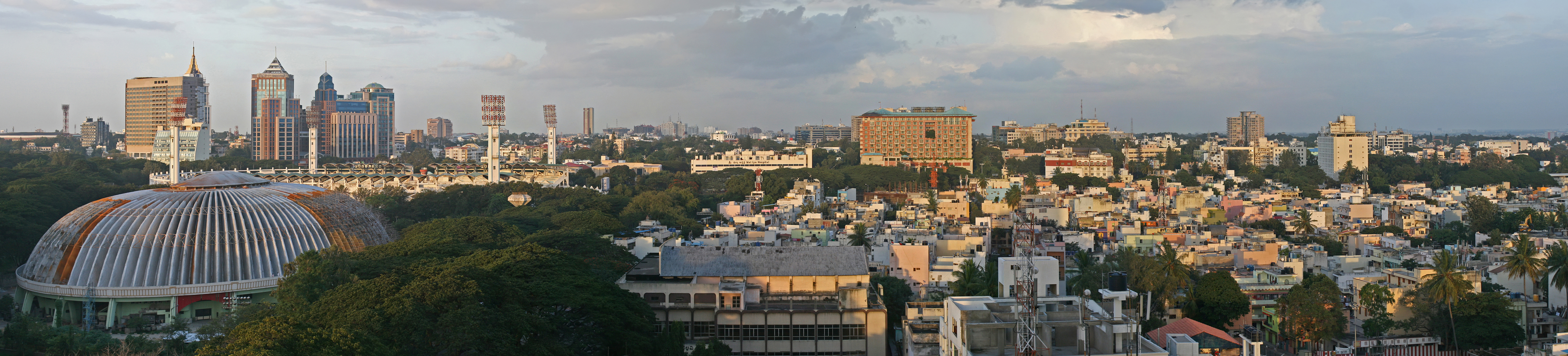 Toàn cảnh Bengaluru, trung tâm của nền kinh tế phát triển phần mềm của Ấn Độ.