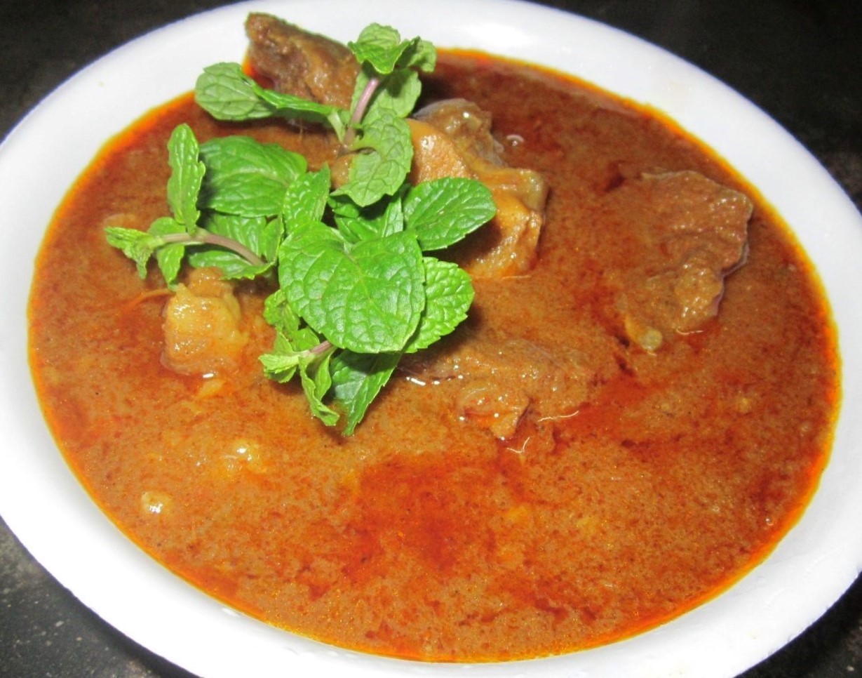 Railway mutton curry from Odisha, a dish with colonial-era origins, representing the evolution and fusion in Indian cuisine.