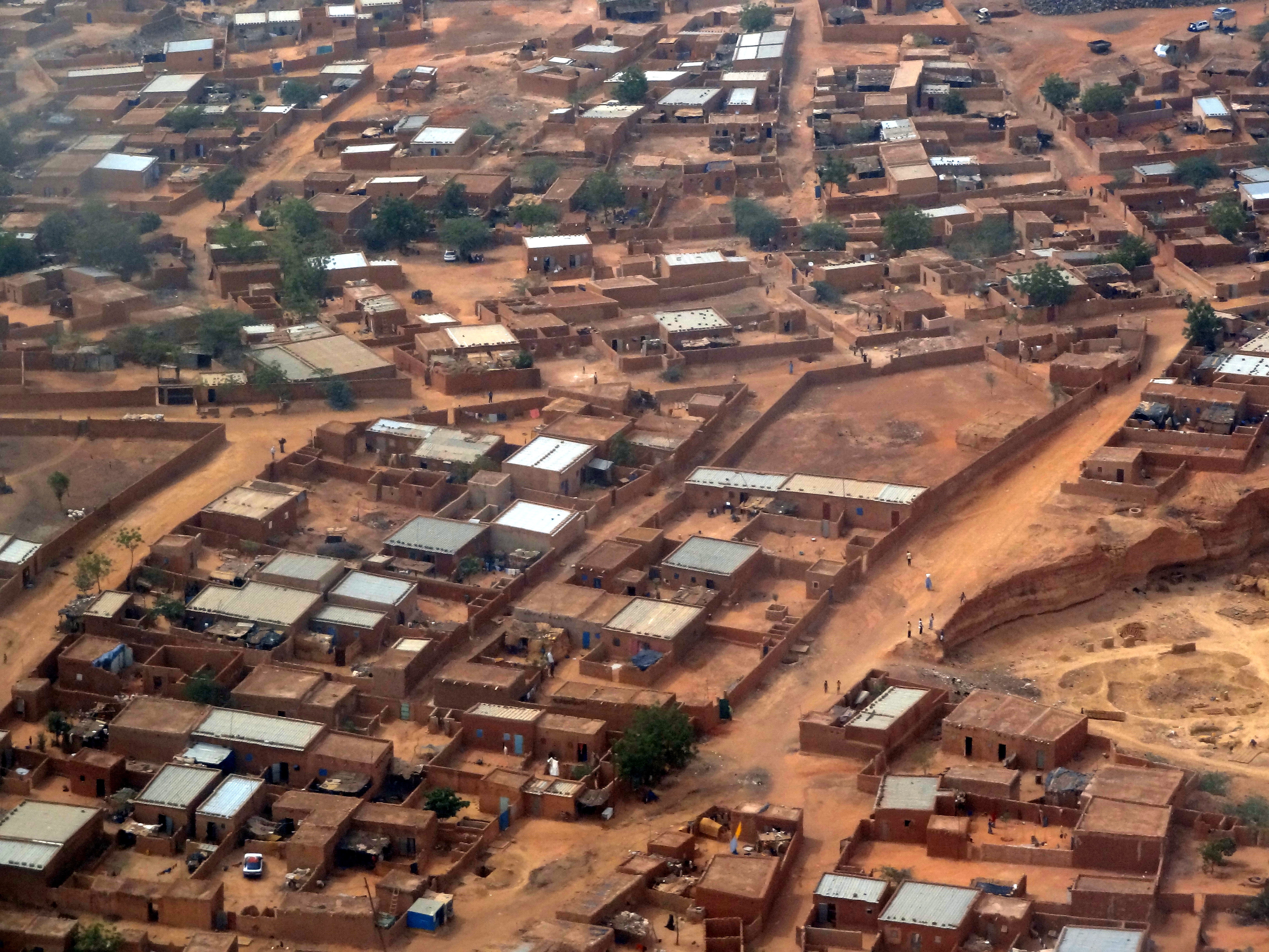 Niamey, the capital and largest city of Niger.