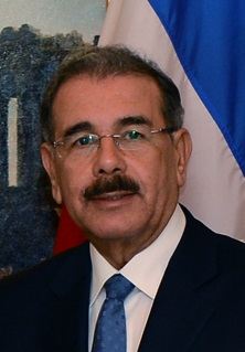 Danilo Medina, president from 2012-2020, whose terms saw economic growth but also concerns over crime and corruption.