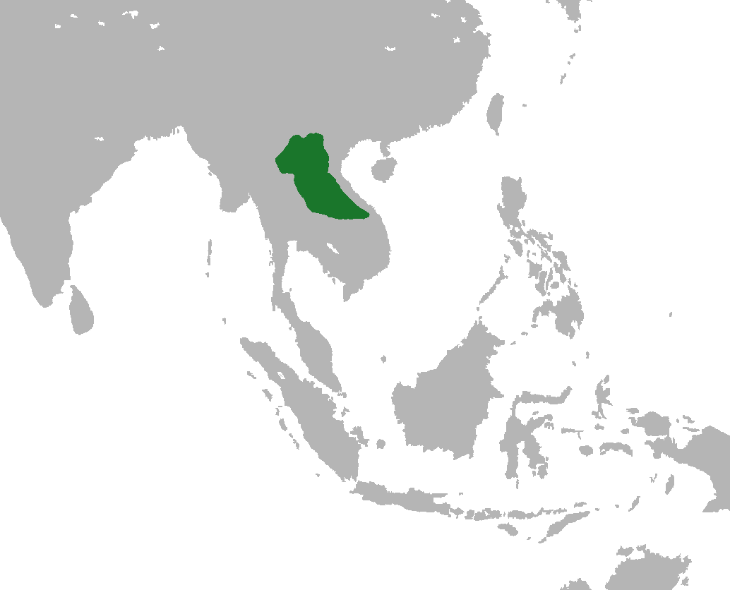 Map of the Lan Xang Kingdom.