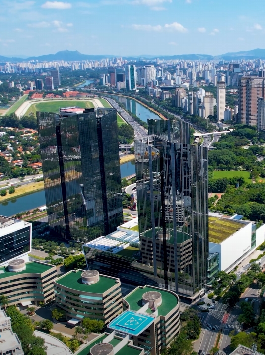 São Paulo is considered the main financial center of Brazil.