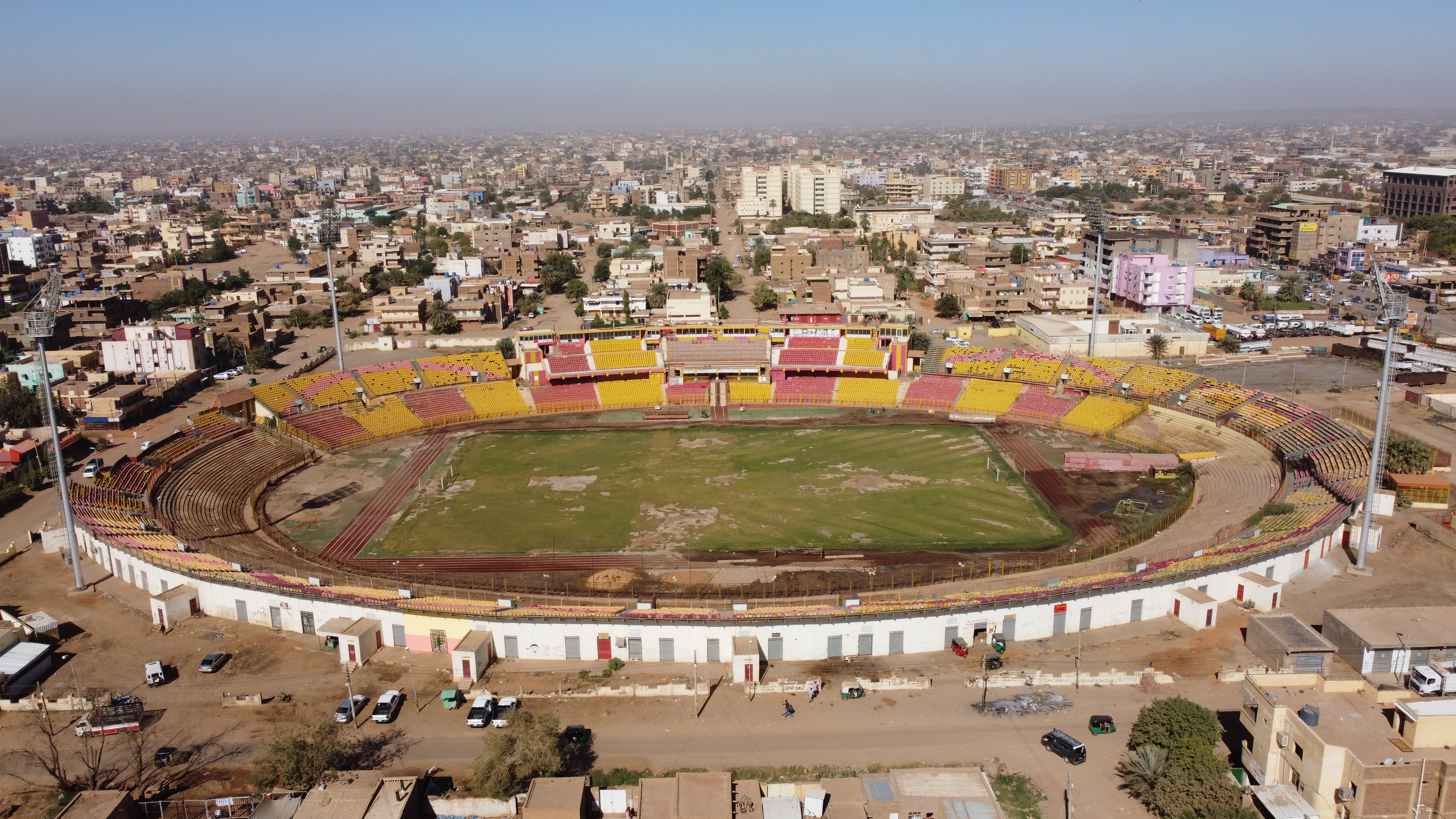 Al-Marekh Stadium in Omdurman