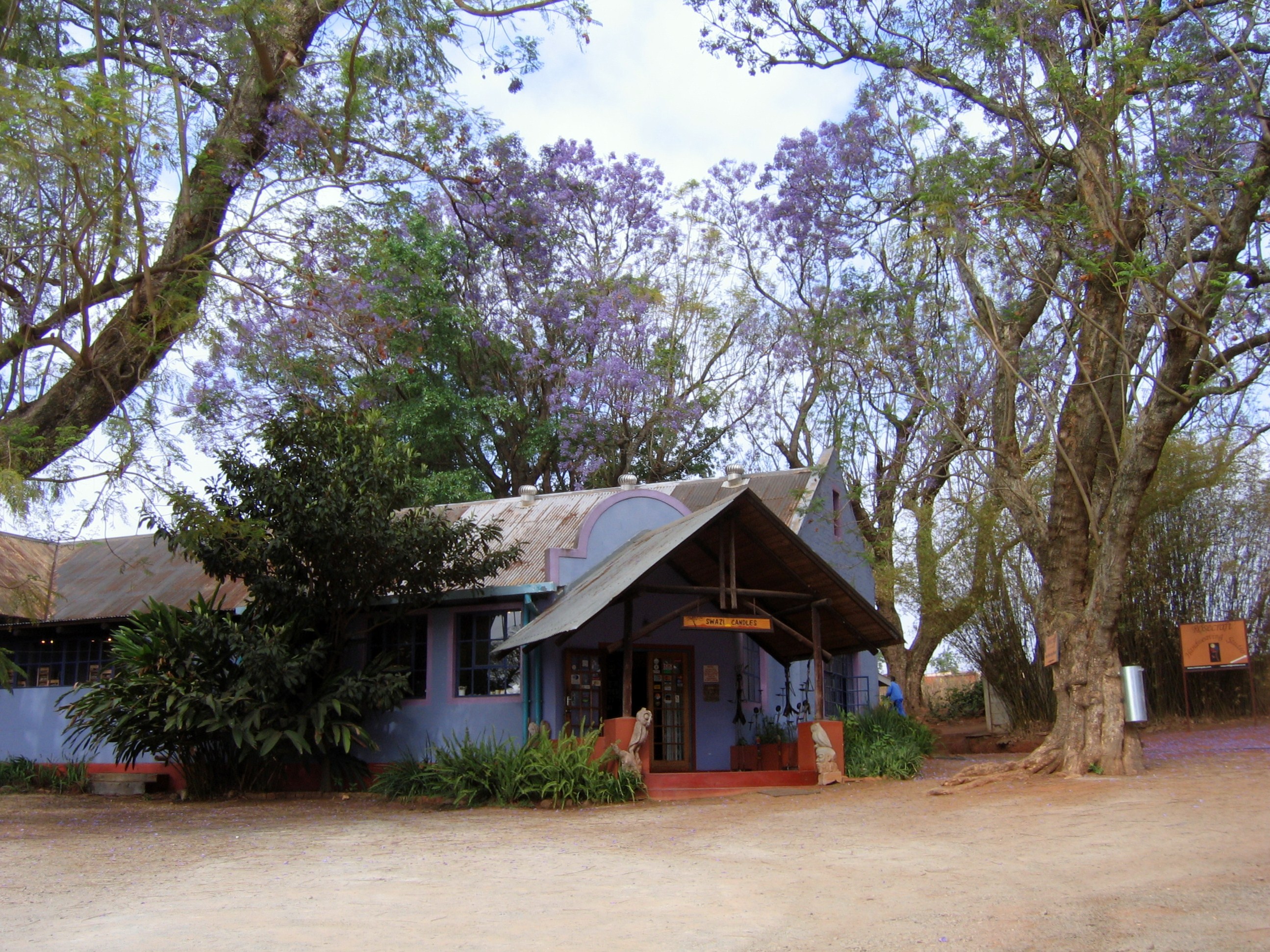 A candle factory in Malkerns, an agricultural town in the Manzini region.